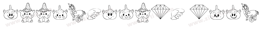 GoodUnicorn Regular字体转换